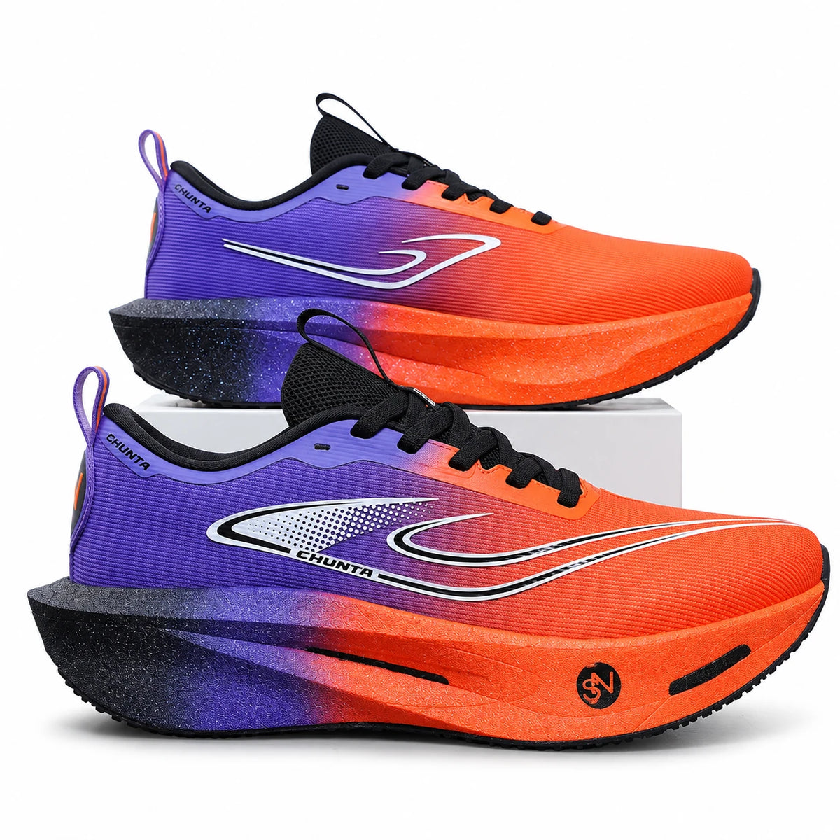 Laranja/Roxo