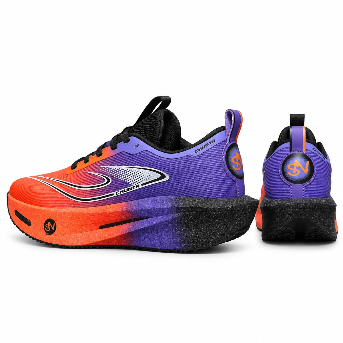 Laranja/Roxo