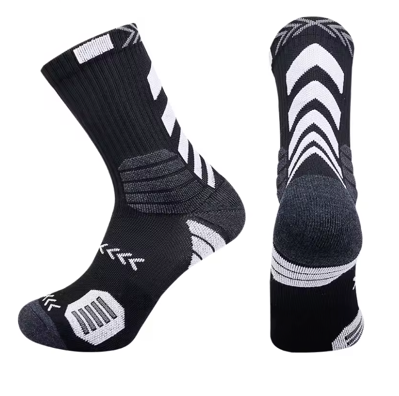 Kit 3 Pares Meias Esportivas Performance ChiqueB – Compressão, Respirável e Anti-Suor