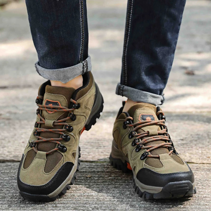 Tênis Trail Pro All Terrain em uso na trilha