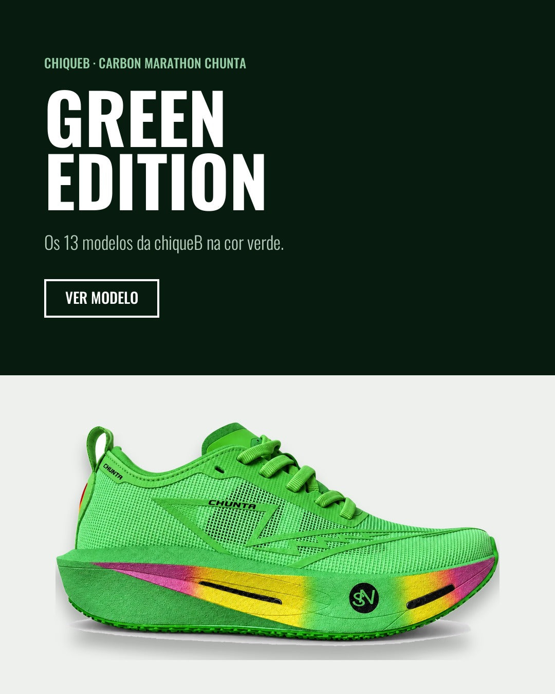 GREEN EDITION Carbon Marathon Chunta verde
