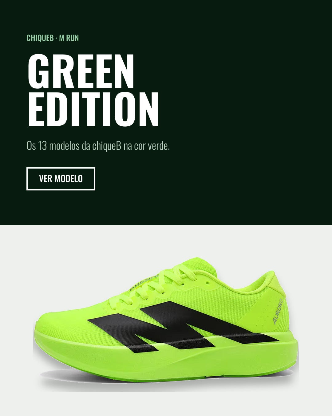 GREEN EDITION M RUN verde