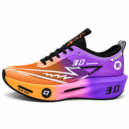 ROXO E LARANJA