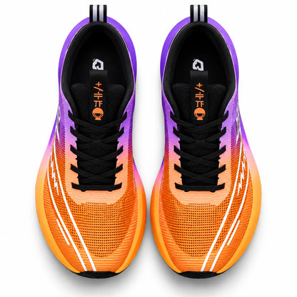 ROXO E LARANJA
