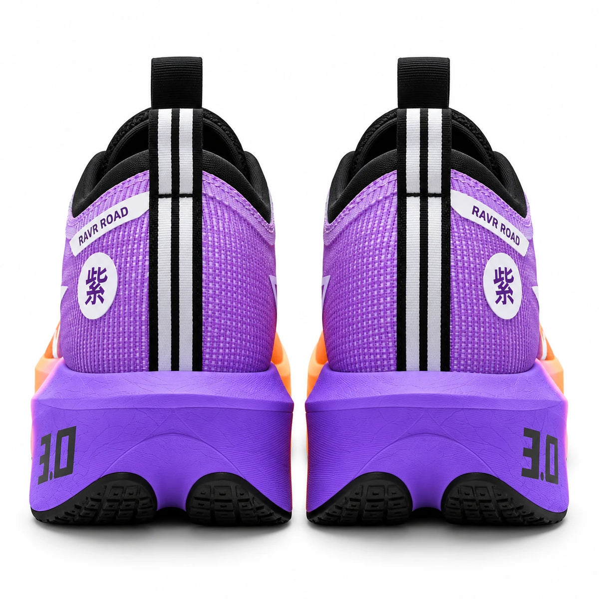 ROXO E LARANJA