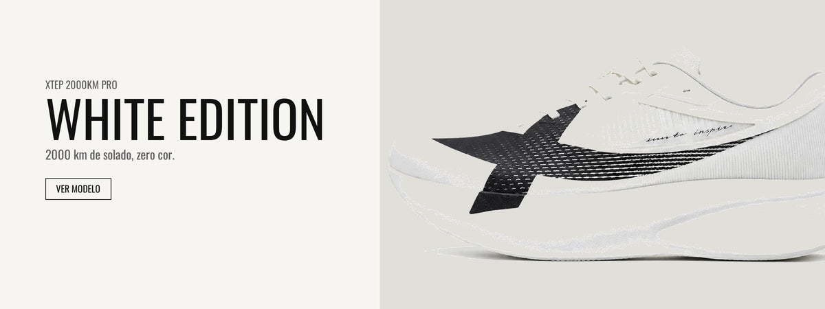 WHITE EDITION XTEP 2000KM PRO
