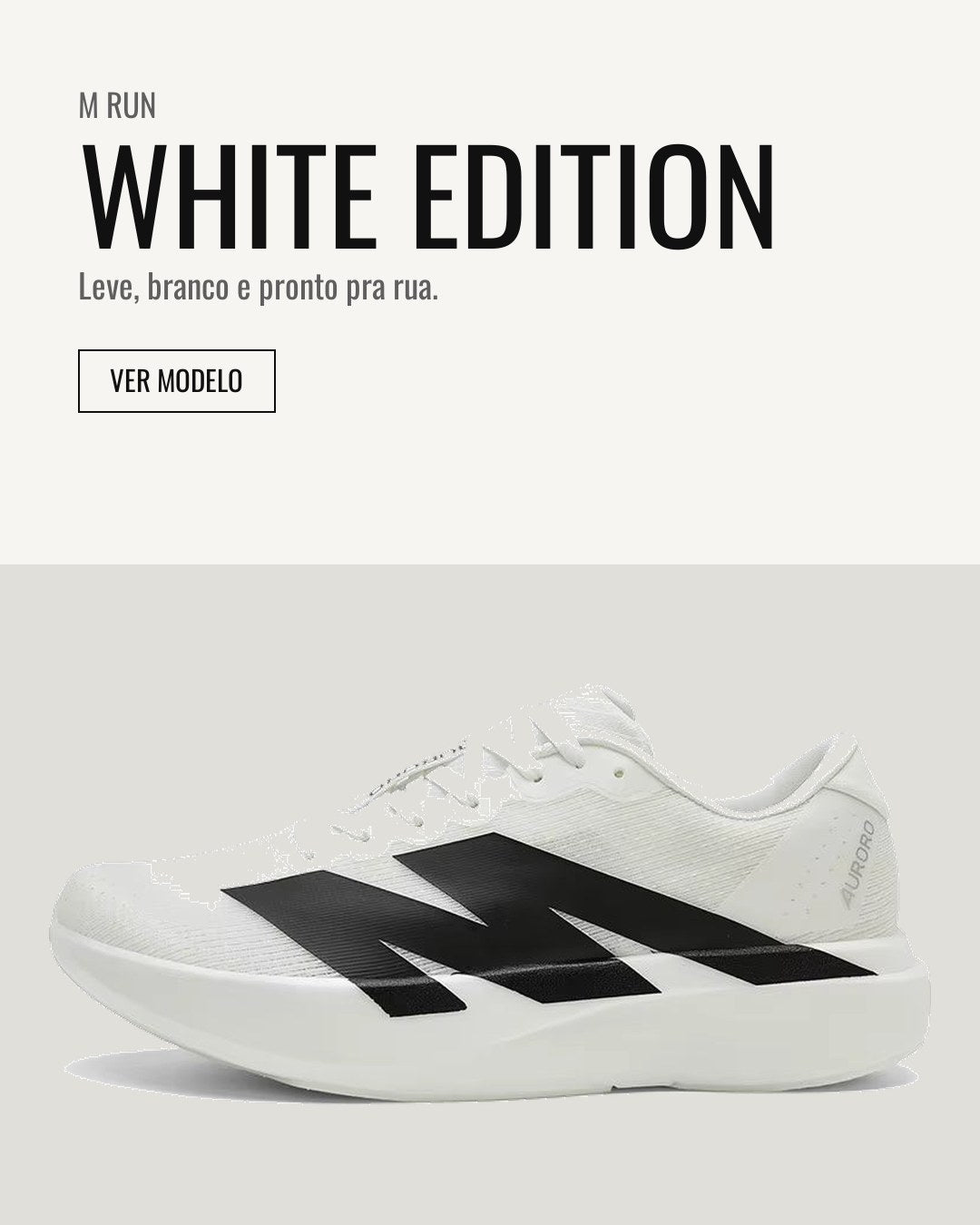 WHITE EDITION M RUN