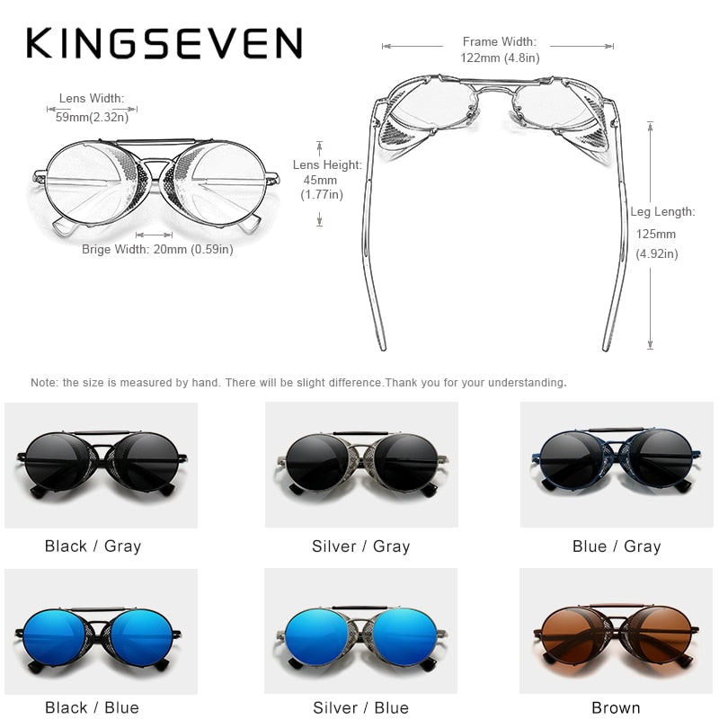 Óculos Kingseven Retro - ChiqueB